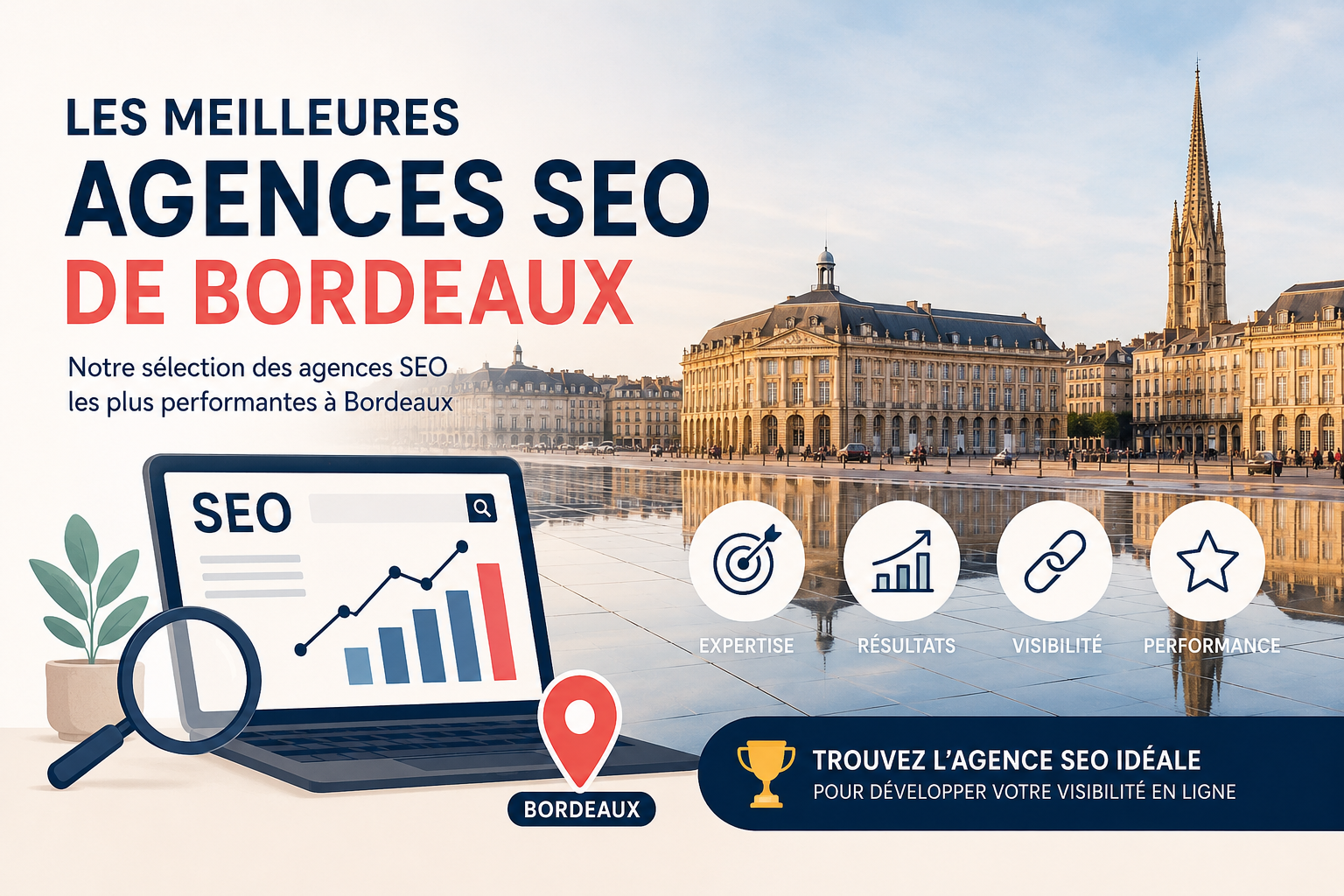 Les meilleures agences SEO à Bordeaux : le guide pour choisir en 2026