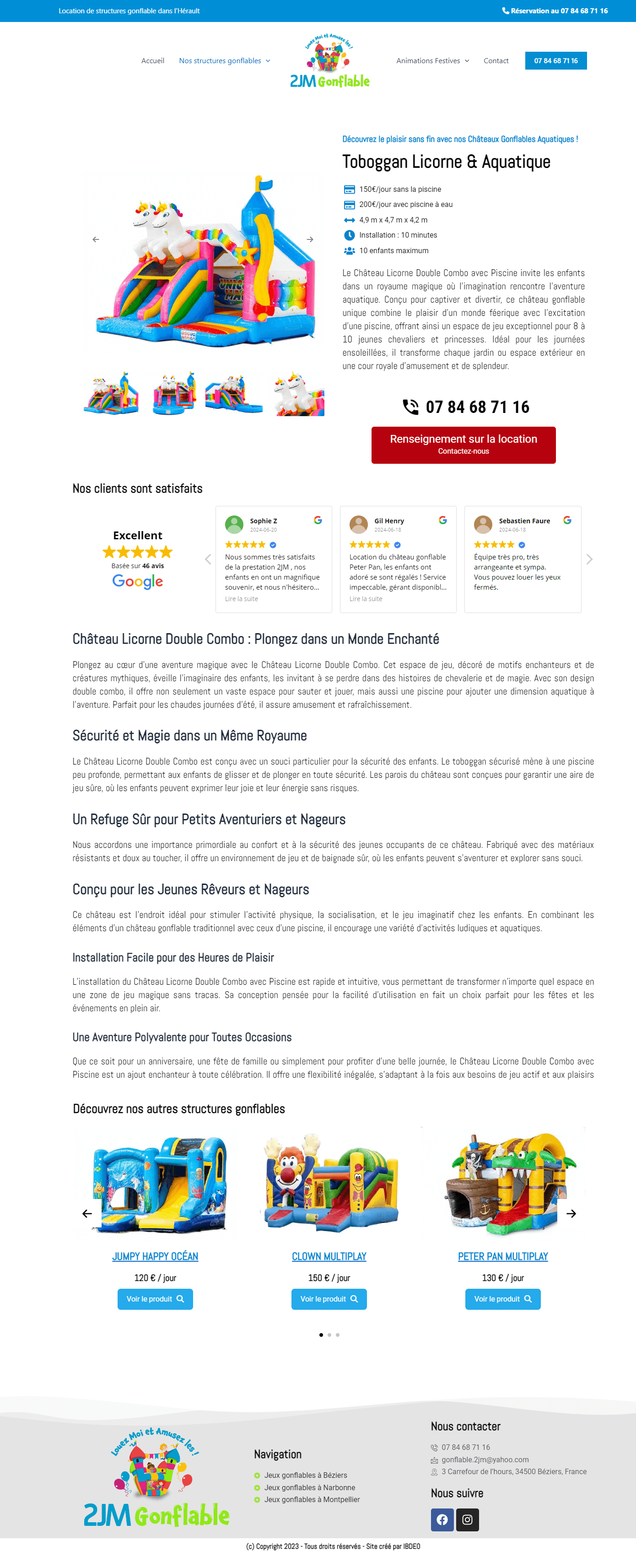 2JM Gonflable - page 2