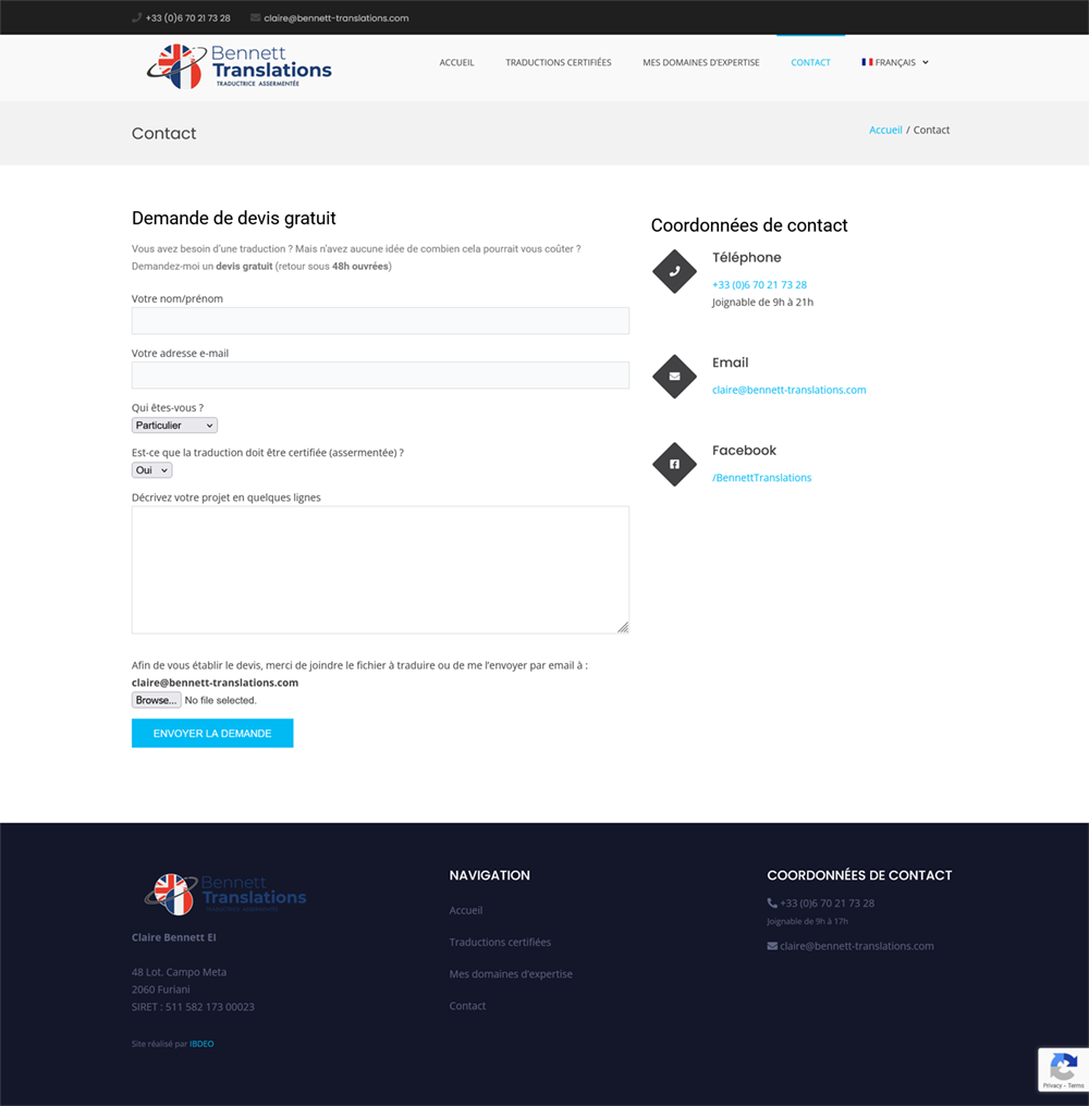 Bennett Translations - page 2