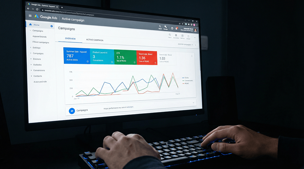 Google Ads résultats