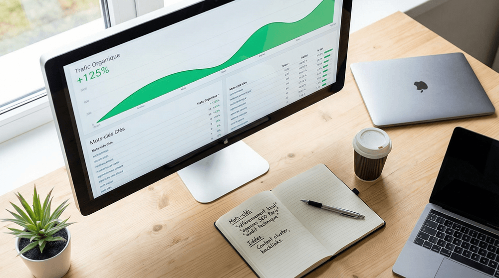 Audit SEO et positionnement Google Bordeaux